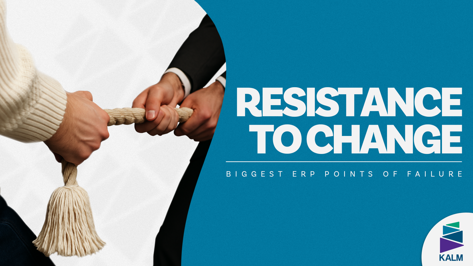 Illustration of workplace change resistance during ERP implementation