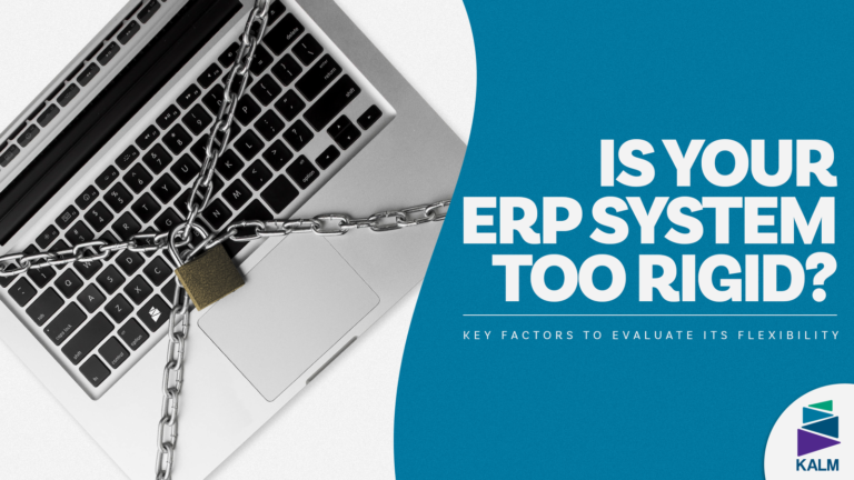 Business manager assessing ERP implementation failure with dashboard with system flexibility