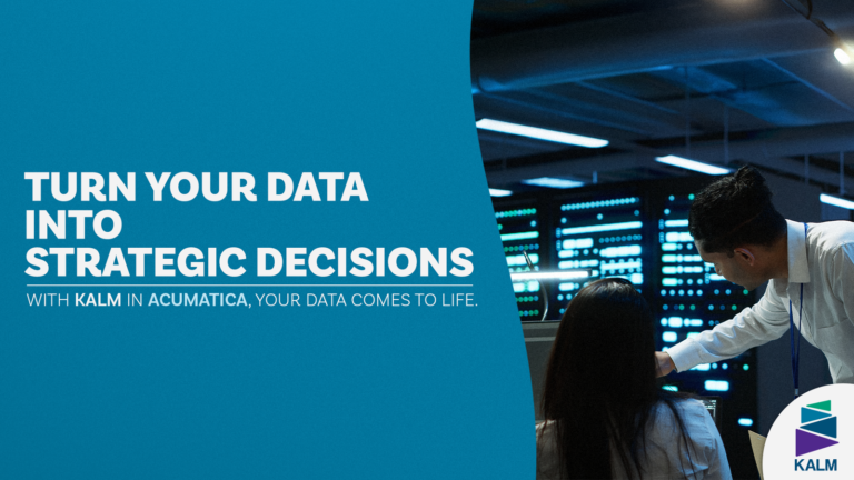 Acumatica dashboards turning data into strategic business decisions