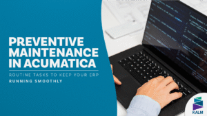 Acumatica System Health Monitoring dashboard with Request Profiler and System Monitor